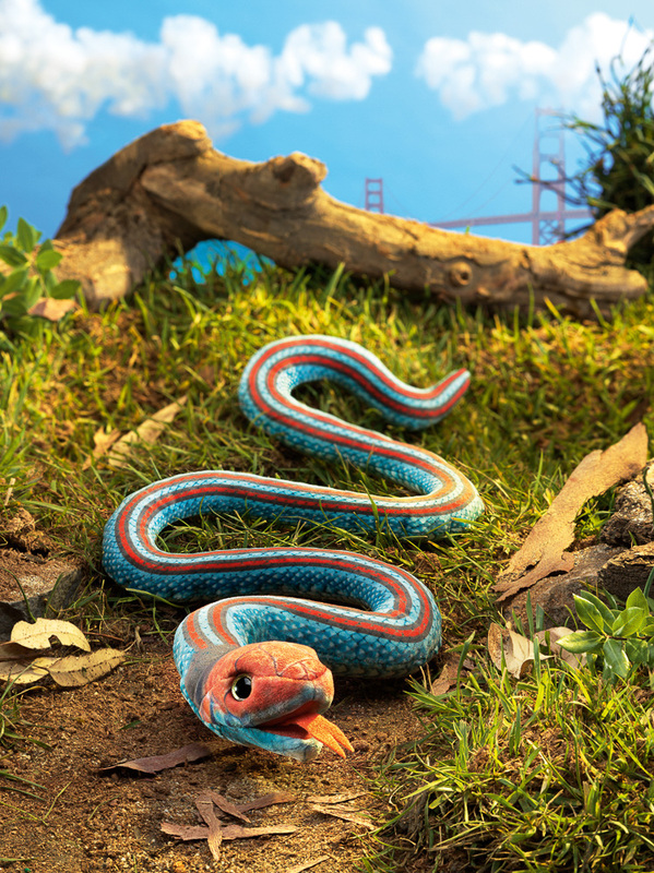 San Francisco Garter Snake Puppet