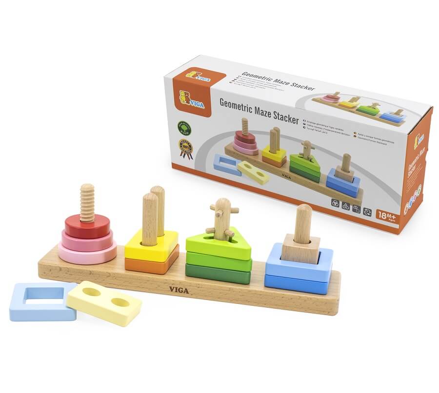 Viga Geometric Maze Stacker - image 2