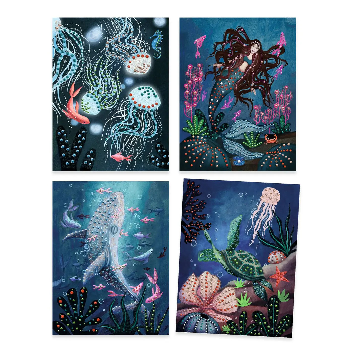 Djeco Ocean Depths 3D Painting Set 2