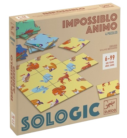 Djeco Impossible Animal Logic Puzzles Djeco Impossible Animal Logic Puzzles
