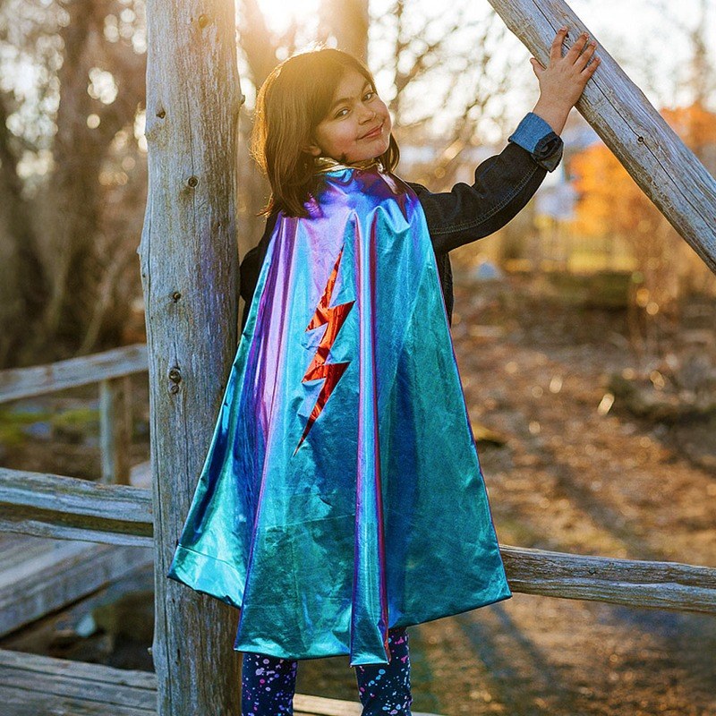 Great Pretenders Blue Lightening Cape - image 2