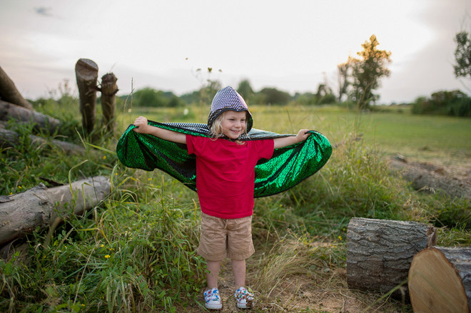 dragon dress up cape