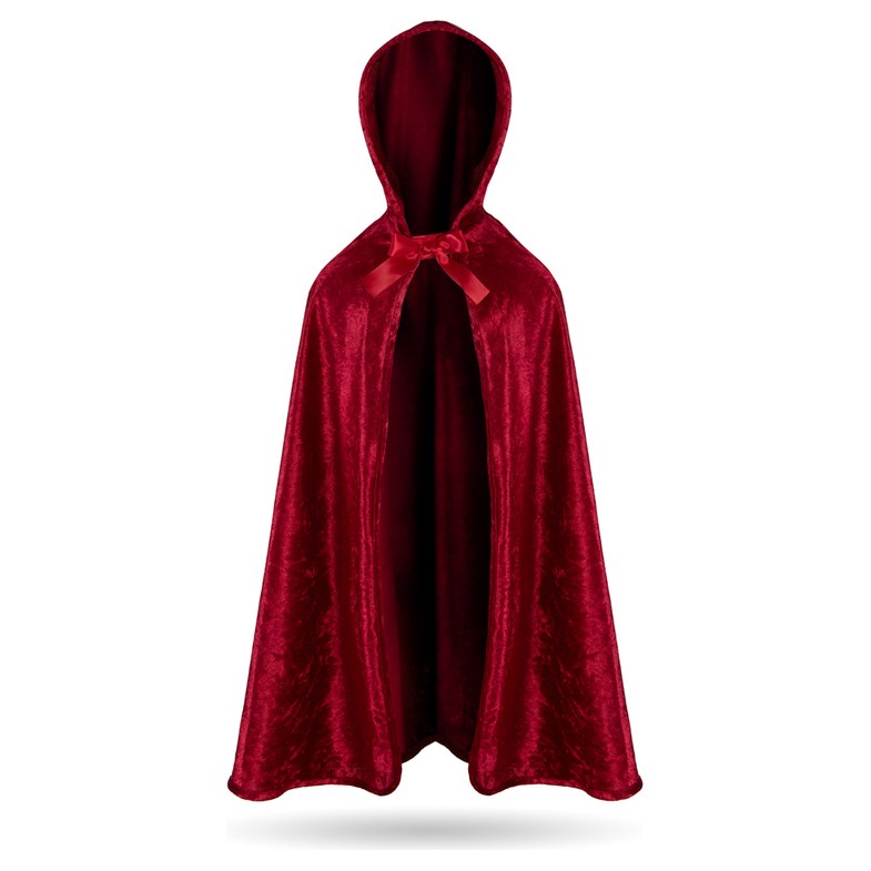 Great Pretenders Classic Little Red Riding Hood Cape Enchanting Fairytale Kids Costume - image 2