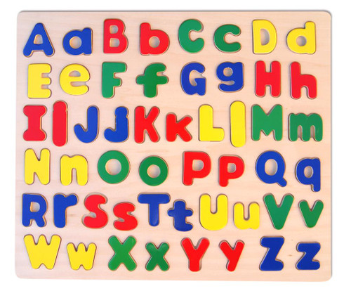 fun factory upper case and lower case alphabet puzzle