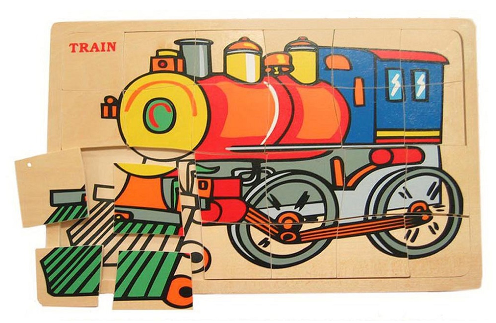 Fun Factory Jigsaw- Train