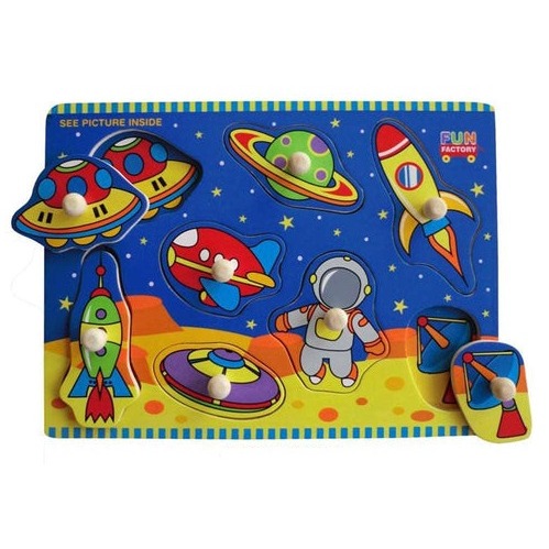 Fun Factory Puzzle w/Knobs - Space