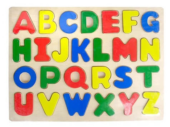 Fun Factory Puzzle Raised - Alphabet Upper