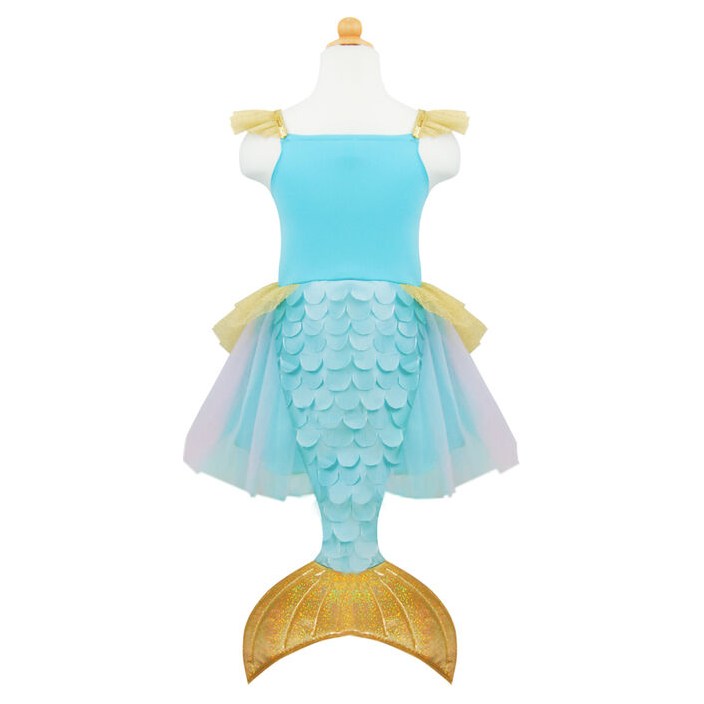 Great Pretenders Children's Mermaid Costume Dress with Tail - image 3