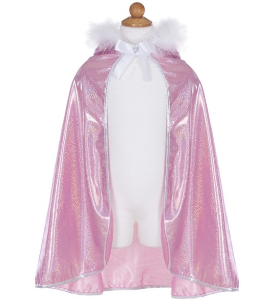 Great Pretenders Pink Glitter Princess Cape