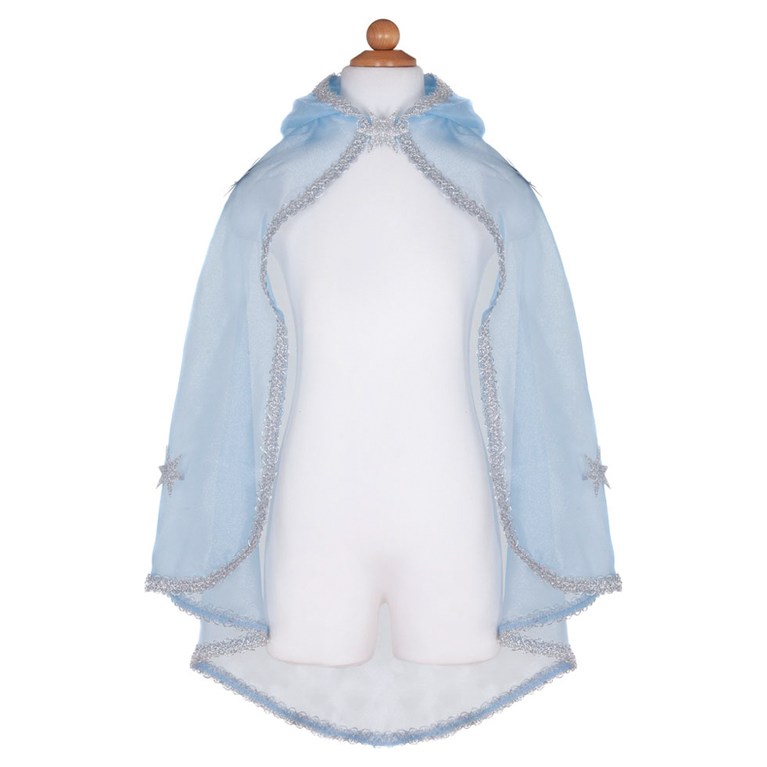 Great Pretenders Blue & Silver Snow Queen Cape - image 2