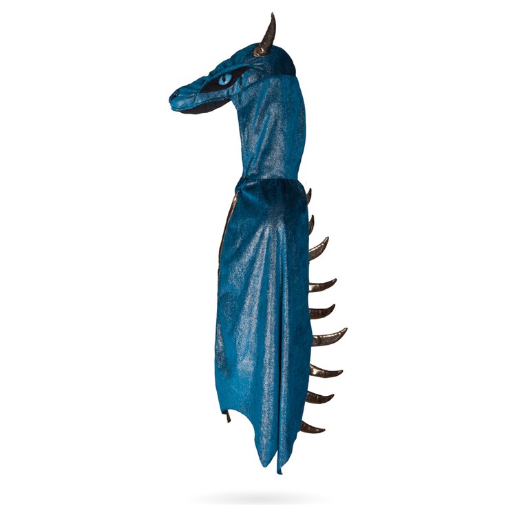 Great Pretenders Teal & Gold Starry Night Dragon Costume - image 2