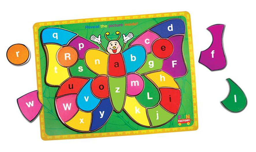 Fun Factory Puzzle Raised - Butterfly