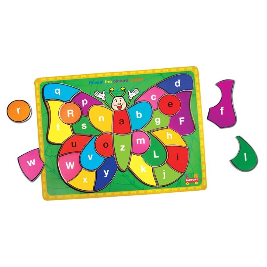 Fun Factory Puzzle Raised - Butterfly