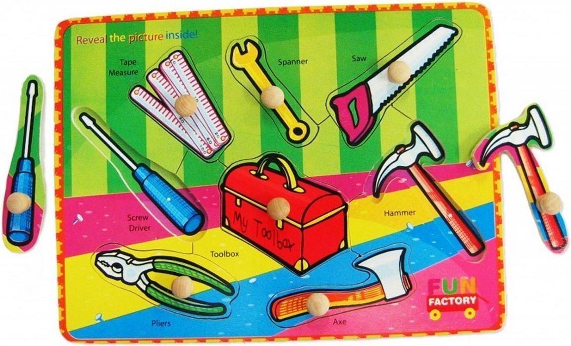 Fun Factory Tools Puzzle with Knobs Fun Factory Tools Puzzle with Knobs