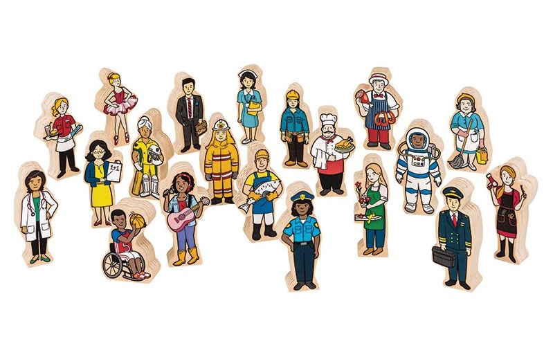 Fun Factory Multicultural People 20pc