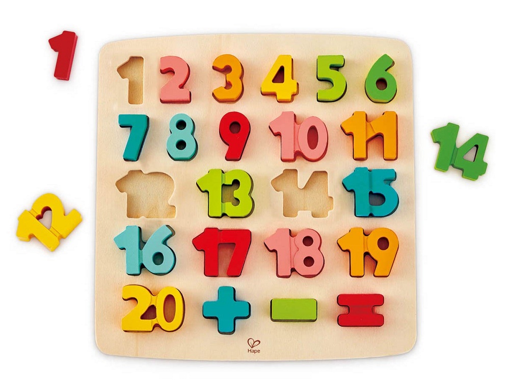 Hape Chunky Number Math Puzzle 1