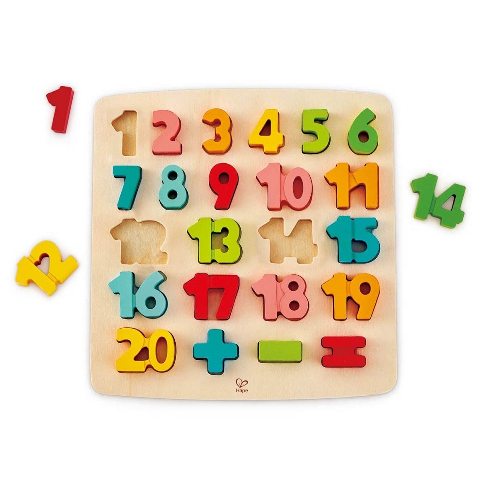 Hape Chunky Number Math Puzzle 1
