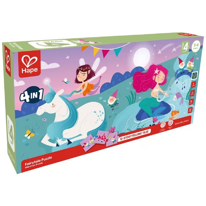 hape fairytale puzzle set of 4 hape fairytale puzzle set of 4