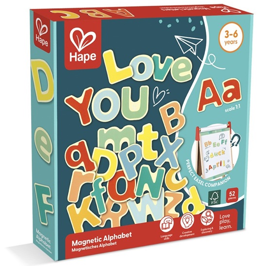 Hape Magnetic Alphabet Letters Set