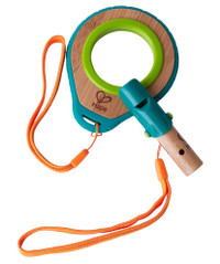 hape magnifying glass and bird whistle set