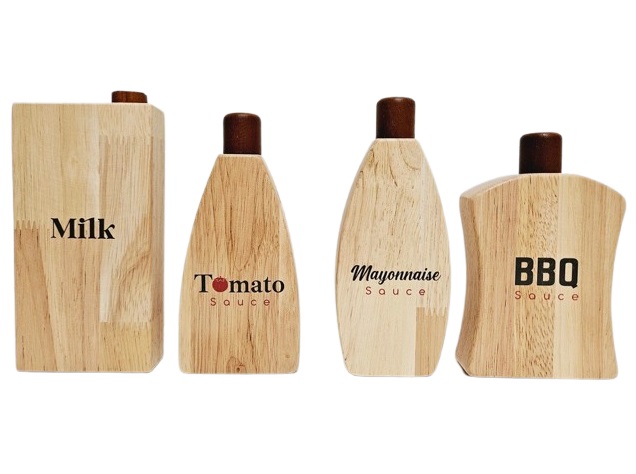 qtoys wooden sauce set qtoys wooden sauce set