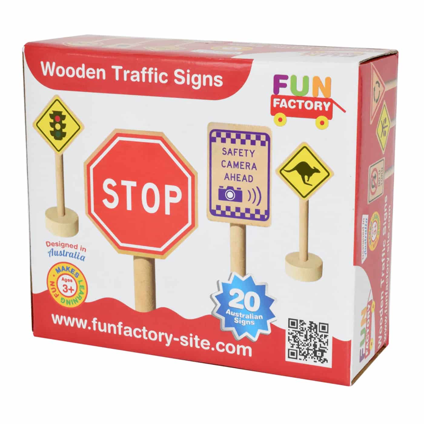 Fun Factory Traffic Signs - 20pc