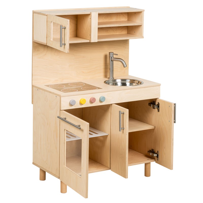 educo all in one kitchen opened up to see inside