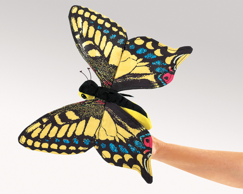Swallowtail Butterfly Puppet Swallowtail Butterfly Puppet