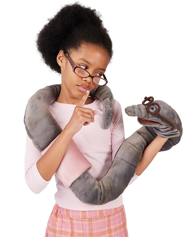 Folkmanis Bookworm Puppet