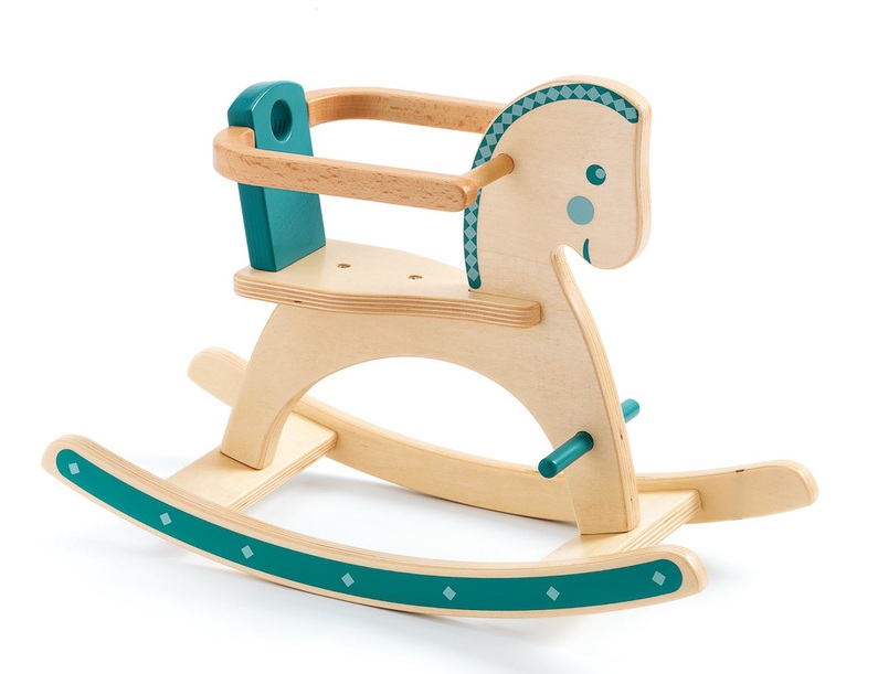 Djeco Doll Wooden Rocking Horse Djeco Doll Wooden Rocking Horse