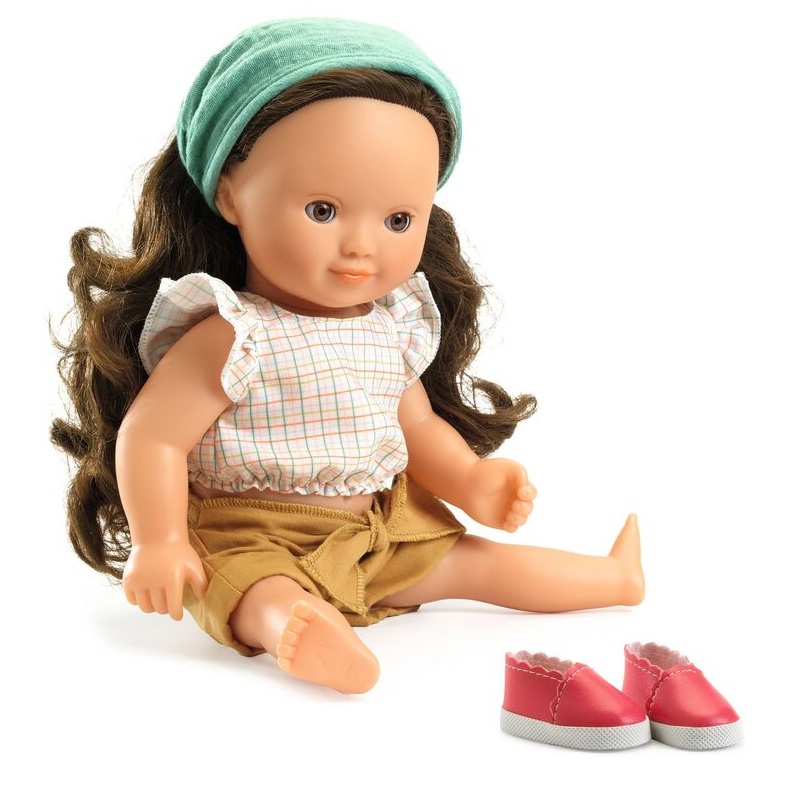 Djeco 32 cm Lovely Josephine Brunette Hair Doll