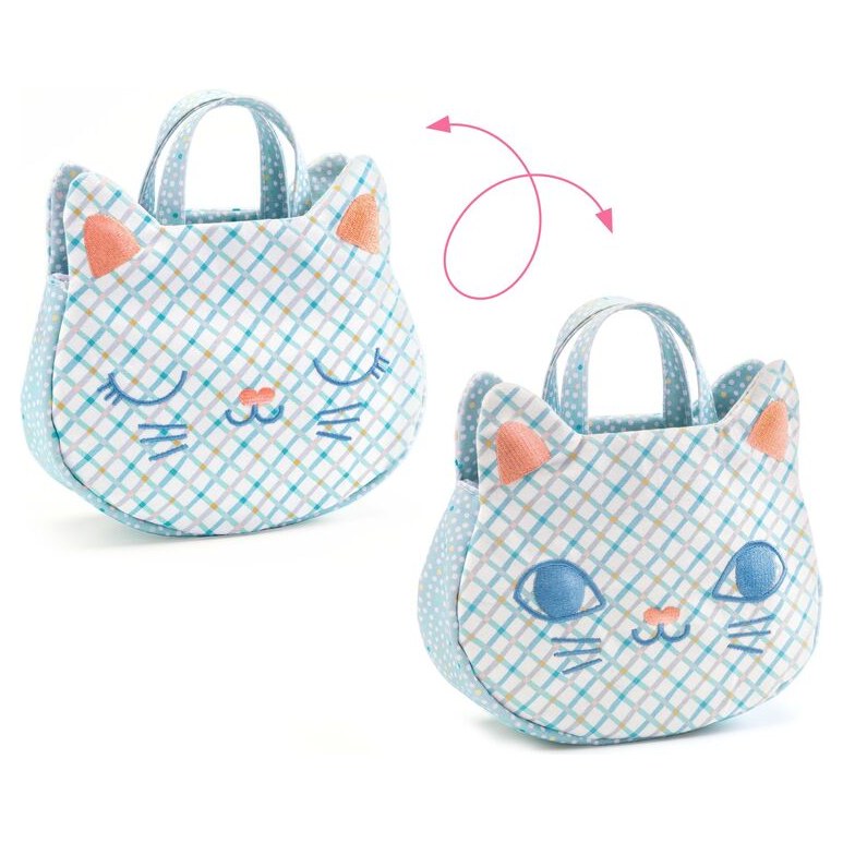 Djeco Baby Cat Handbag with Phone, Keys and Accessories - image 2