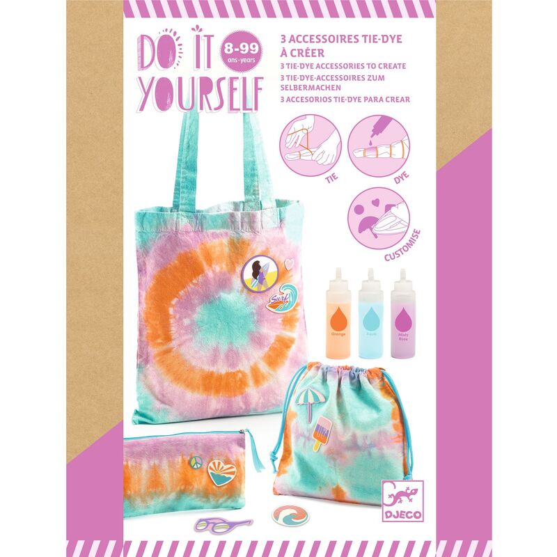 Djeco Do It Yourself Tie Dye Bag Djeco Do It Yourself Tie Dye Bag