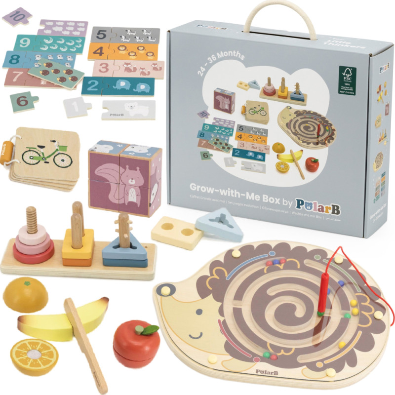 Viga Educational Toy Box - Little Thinkers 2-3 Yrs