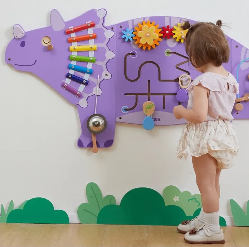 dinosaur wall activity centre