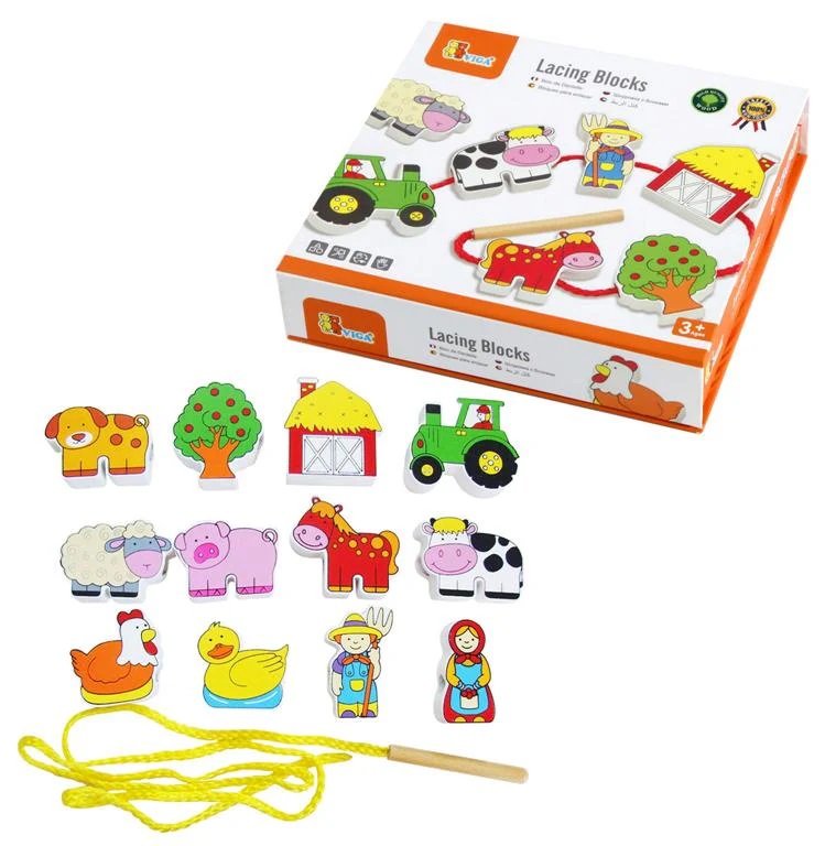 lacing blocks farm in box