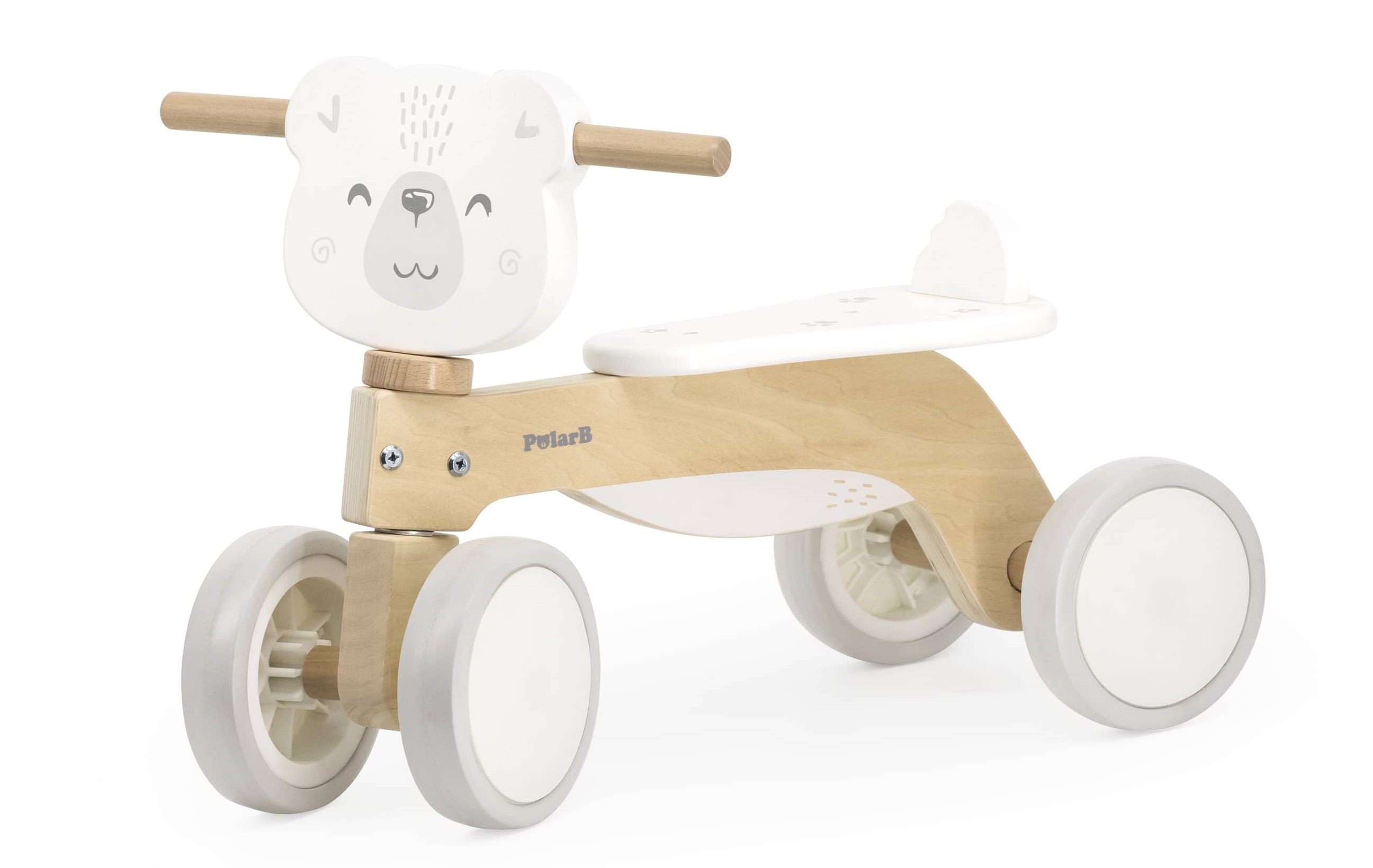 PolarB Wooden Trike - Polar Bear