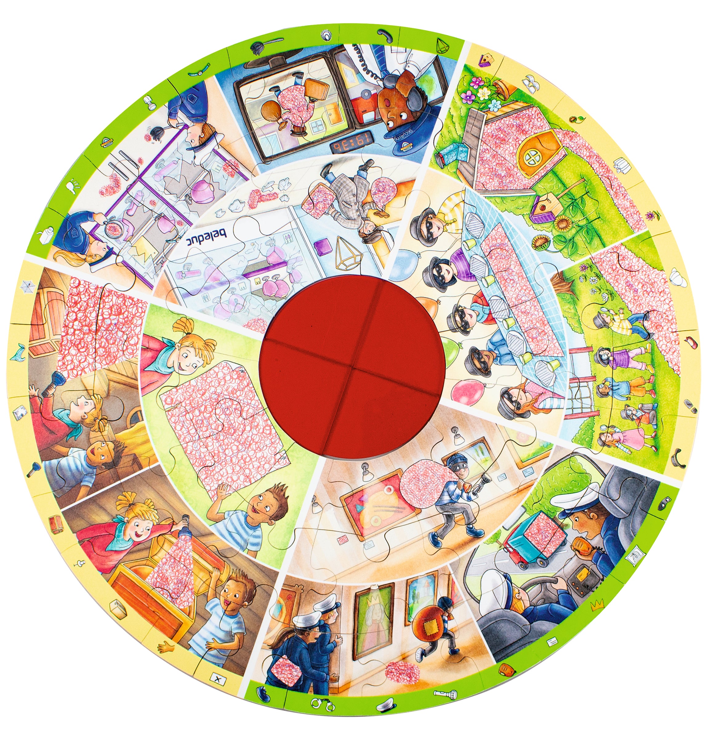 Beleduc Large Detective Puzzle