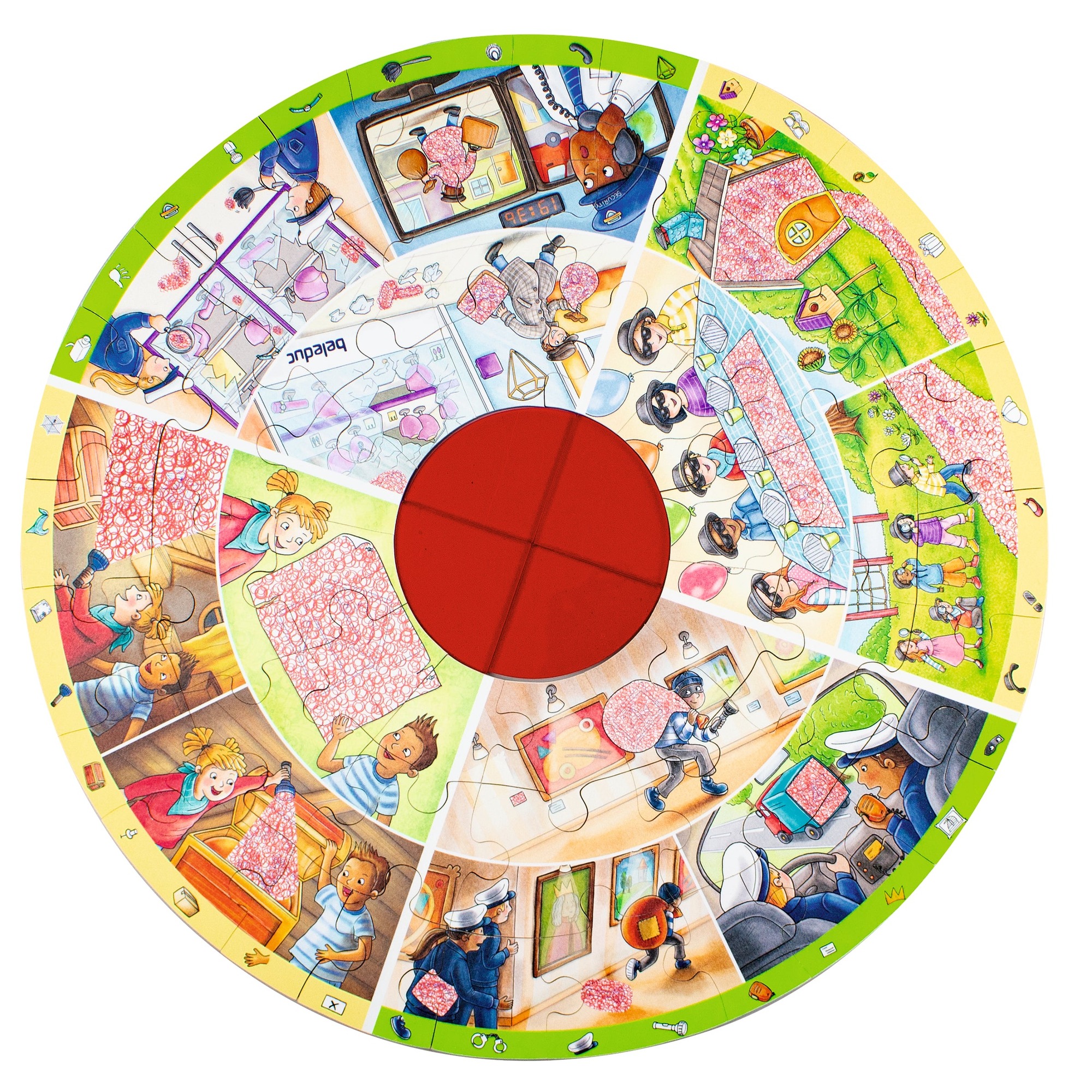 Beleduc Large Detective Puzzle