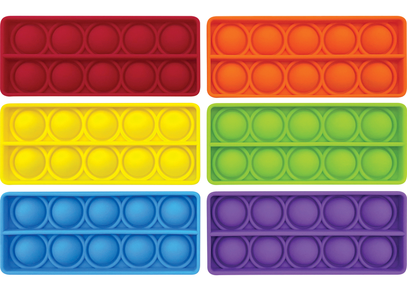 Push and Pop Bubble Ten Frames 6 Pack