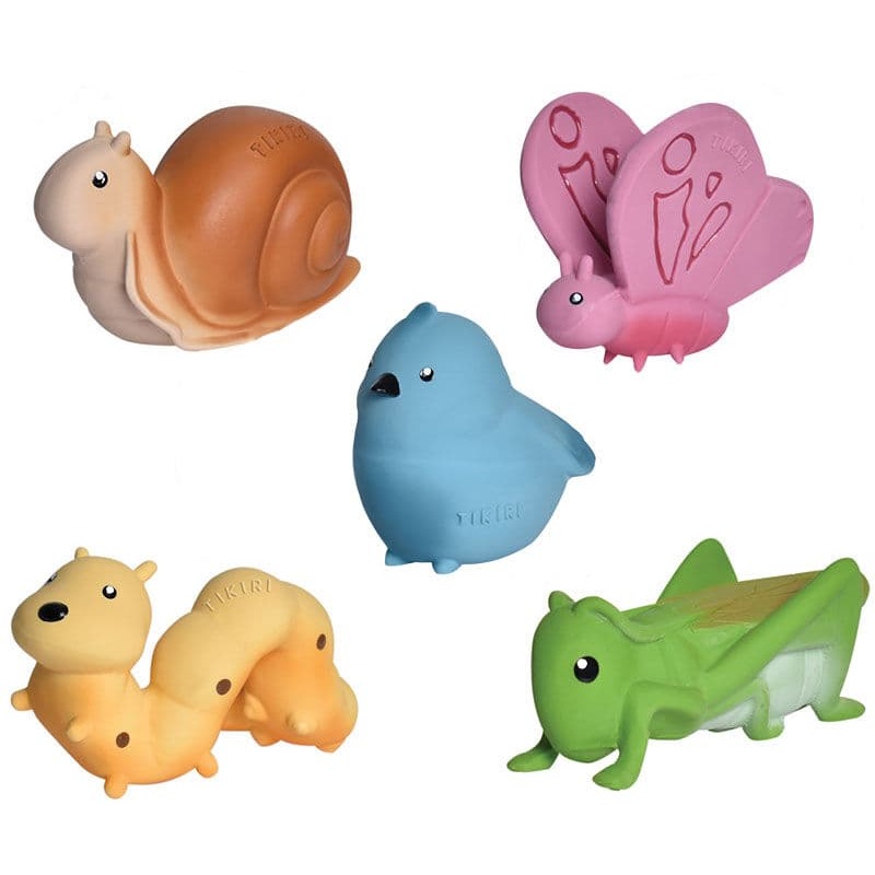 tikiri garden bath teething toys
