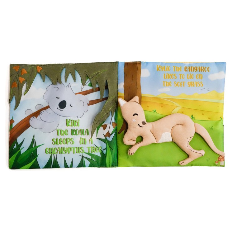 Tikiri Kiki and Her Bush Friends Fabric Book - image 2