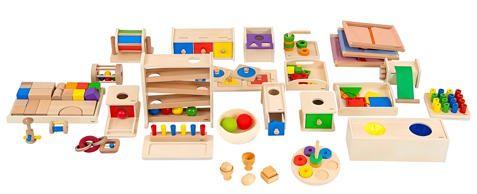 Educo 0-3 Years Grow & Develop Montessori Preschool Set Educo 0-3 Years Grow & Develop Montessori Preschool Set