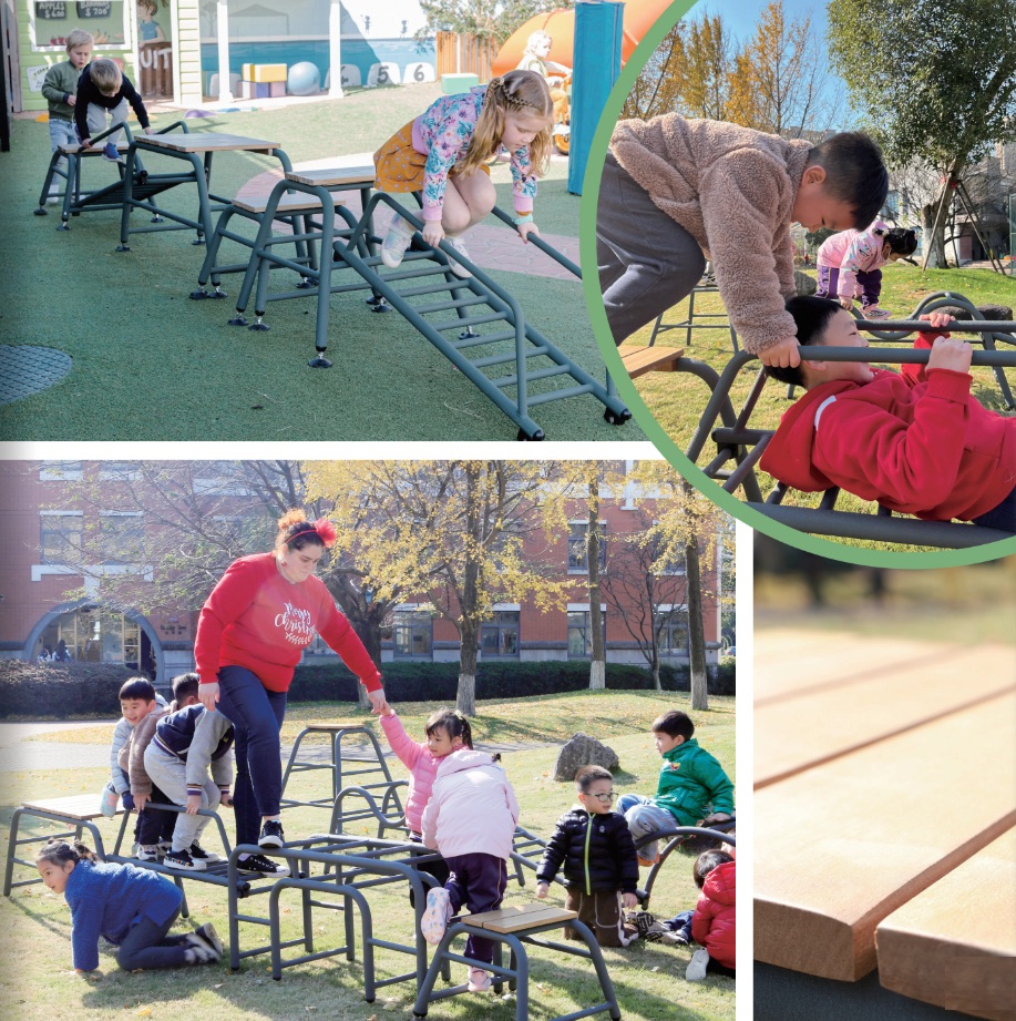 outdoor climbing trestle set for early learning outdoor climbing trestle set for early learning