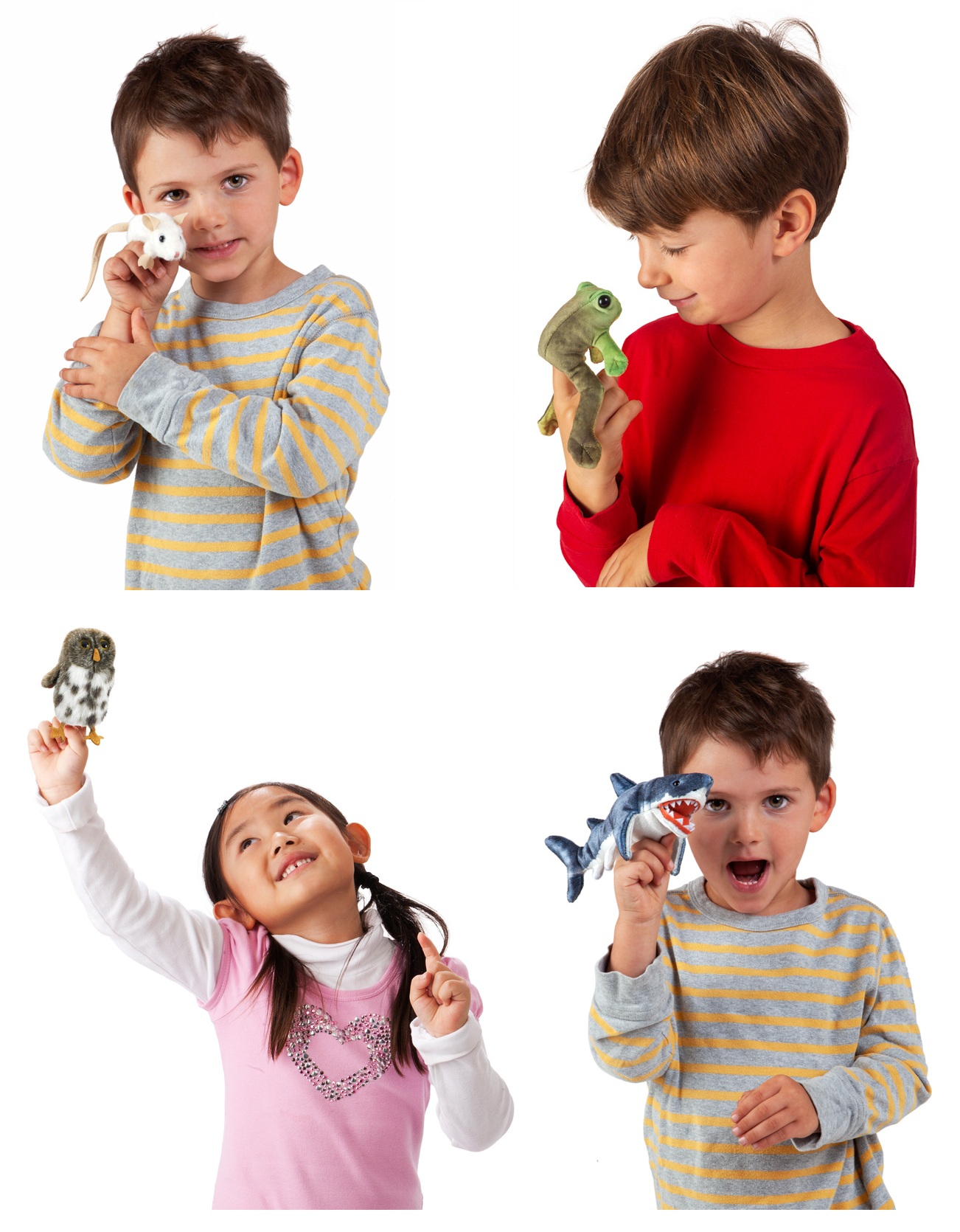 Folkmanis Finger Puppet 4 Packs