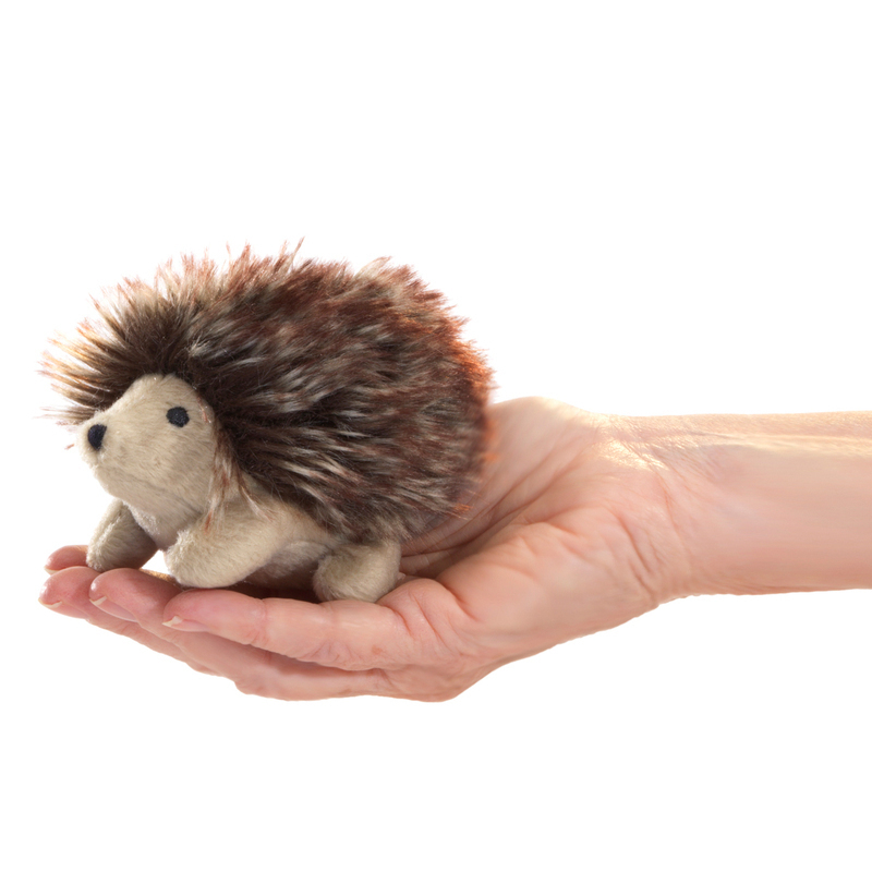 Folkmanis Finger Puppet 6 Packs - hedgehog