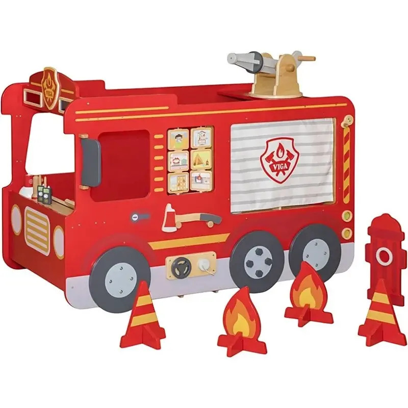fire engine activities on the fire engine panel