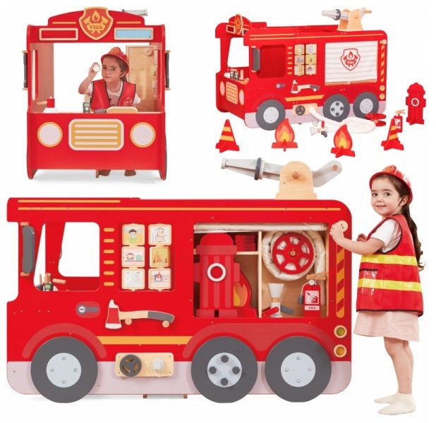 viga indoor play equipment fire engine