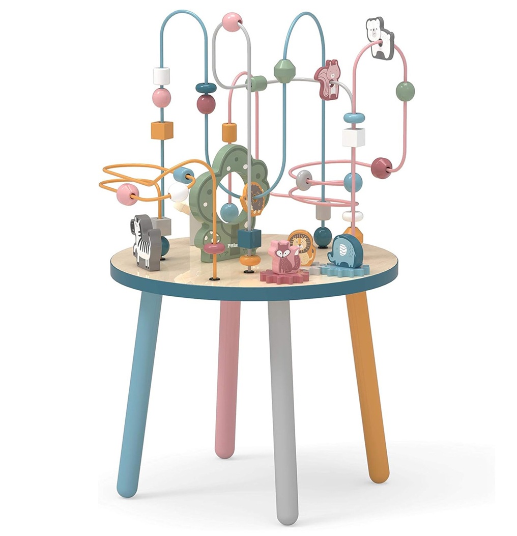 Wire Bead Maze Table Wire Bead Maze Table