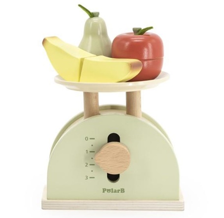 polarb pretend play scales with fruit